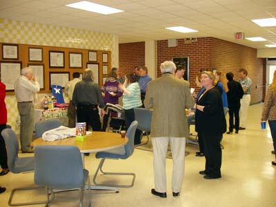 Well wishers at the party
