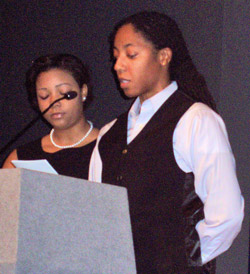 Kaylin Ewing and Shernita Heard