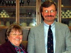 Dr Sherman and Carl Brown