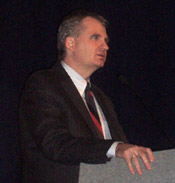 Snyder speaking