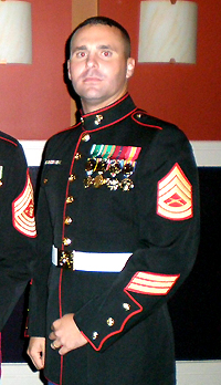 Marine Gunnery Sergeant Curtis Osburn