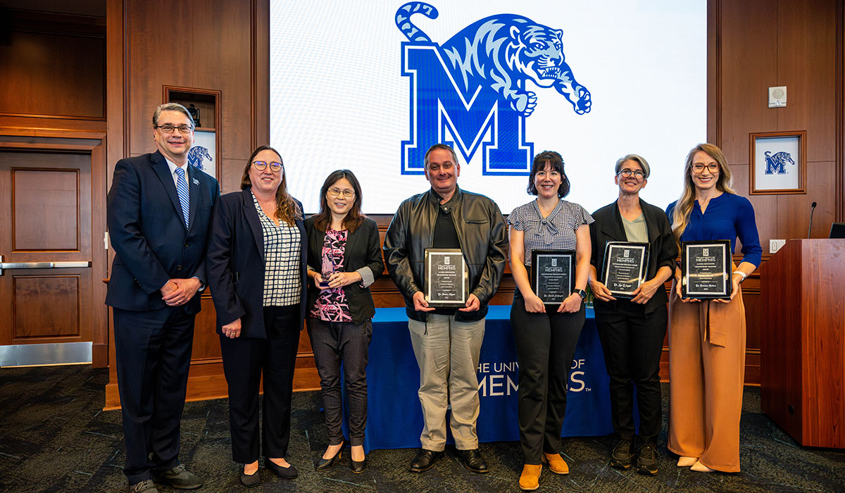 Provost and faculty recognition