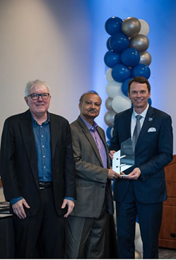 Drs. Art Graesser, Dipankar Dasgupta and Bill Hardgrave