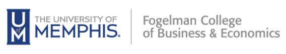 The university of memphis FCBE logo