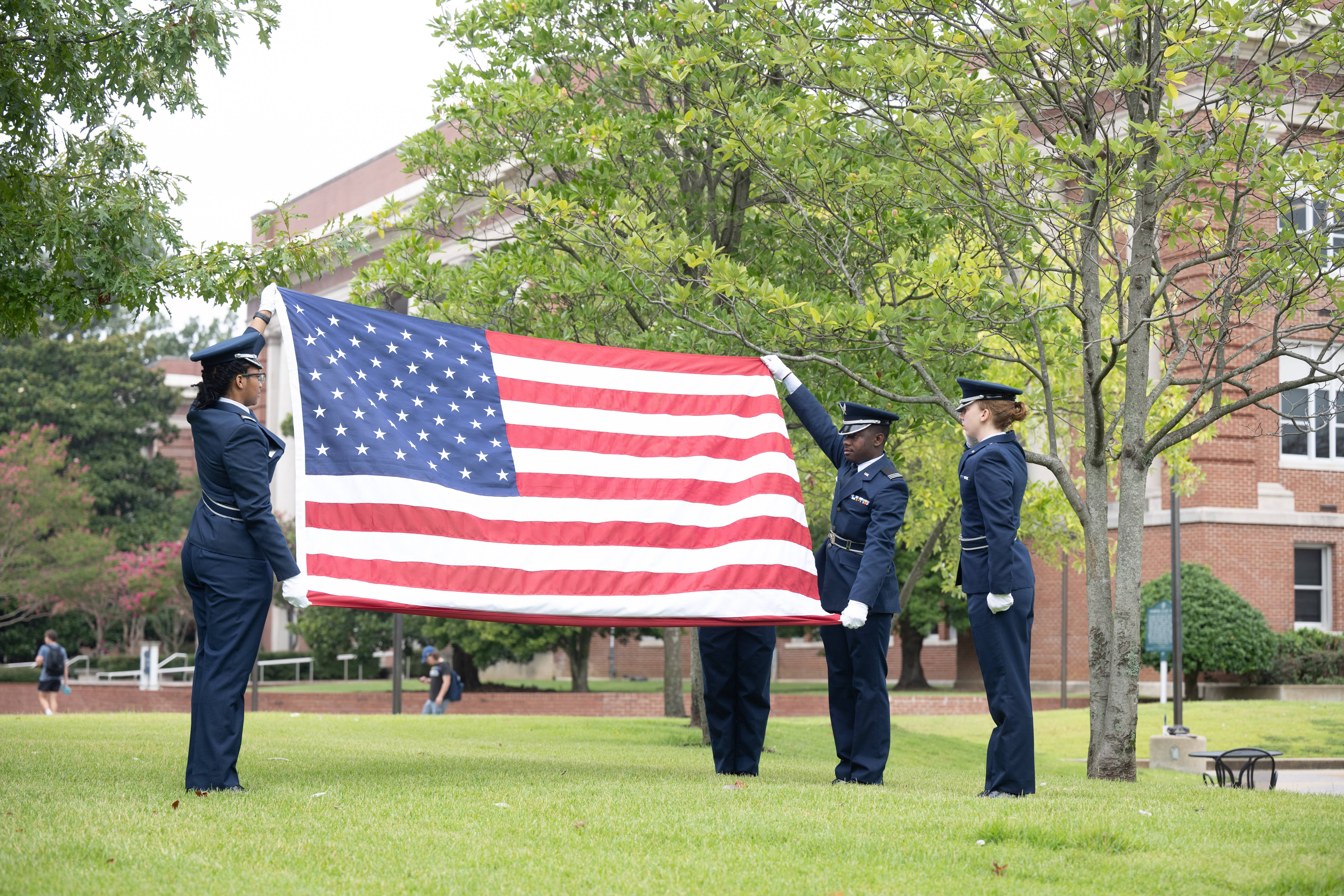 cadets honor flag