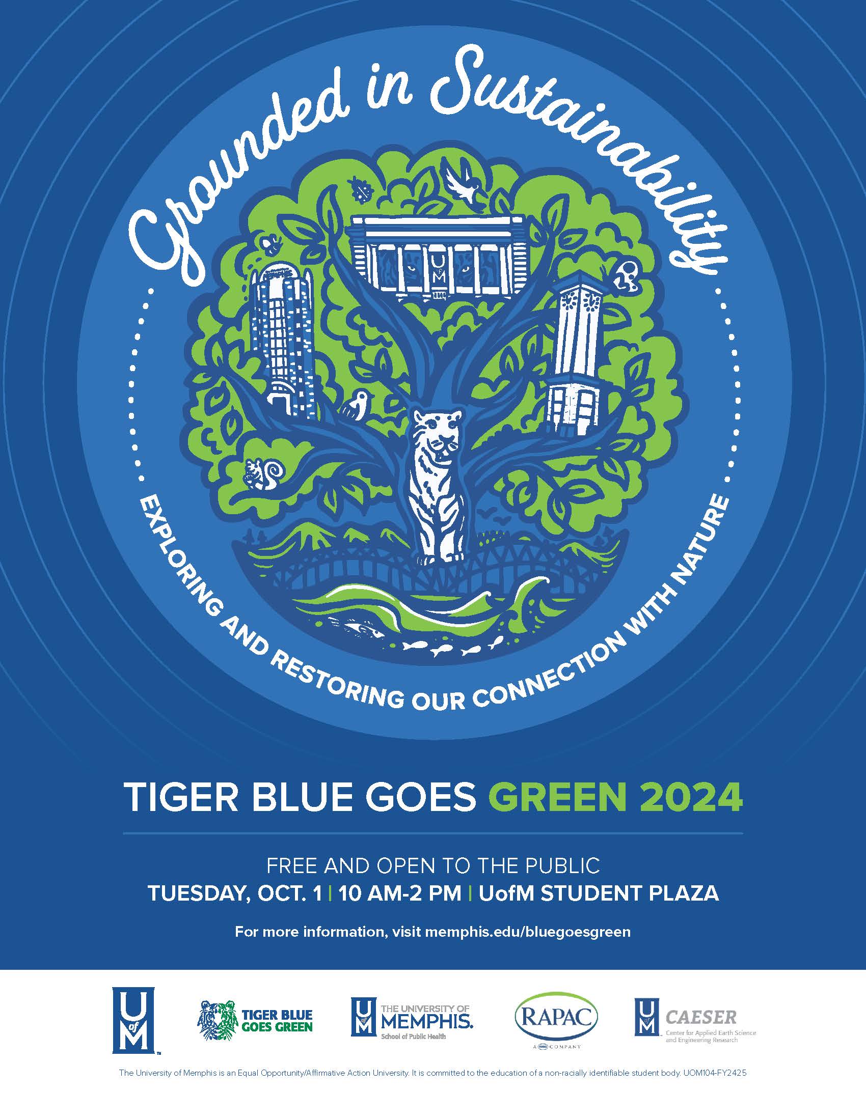 Tiger Blue Goes Green 2024