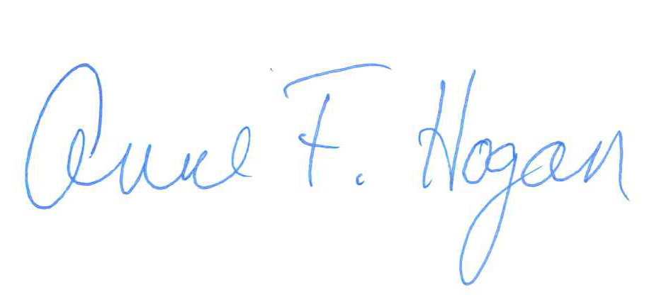 Dean Anne Hogan's Signature