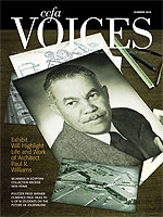 Cover art for Summer 2010 issue of Voices