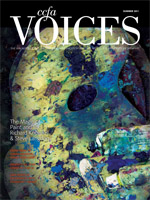 Cover art for Summer 2011 issue of Voices