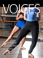 cover art for Winter 2014 Issues of Voices