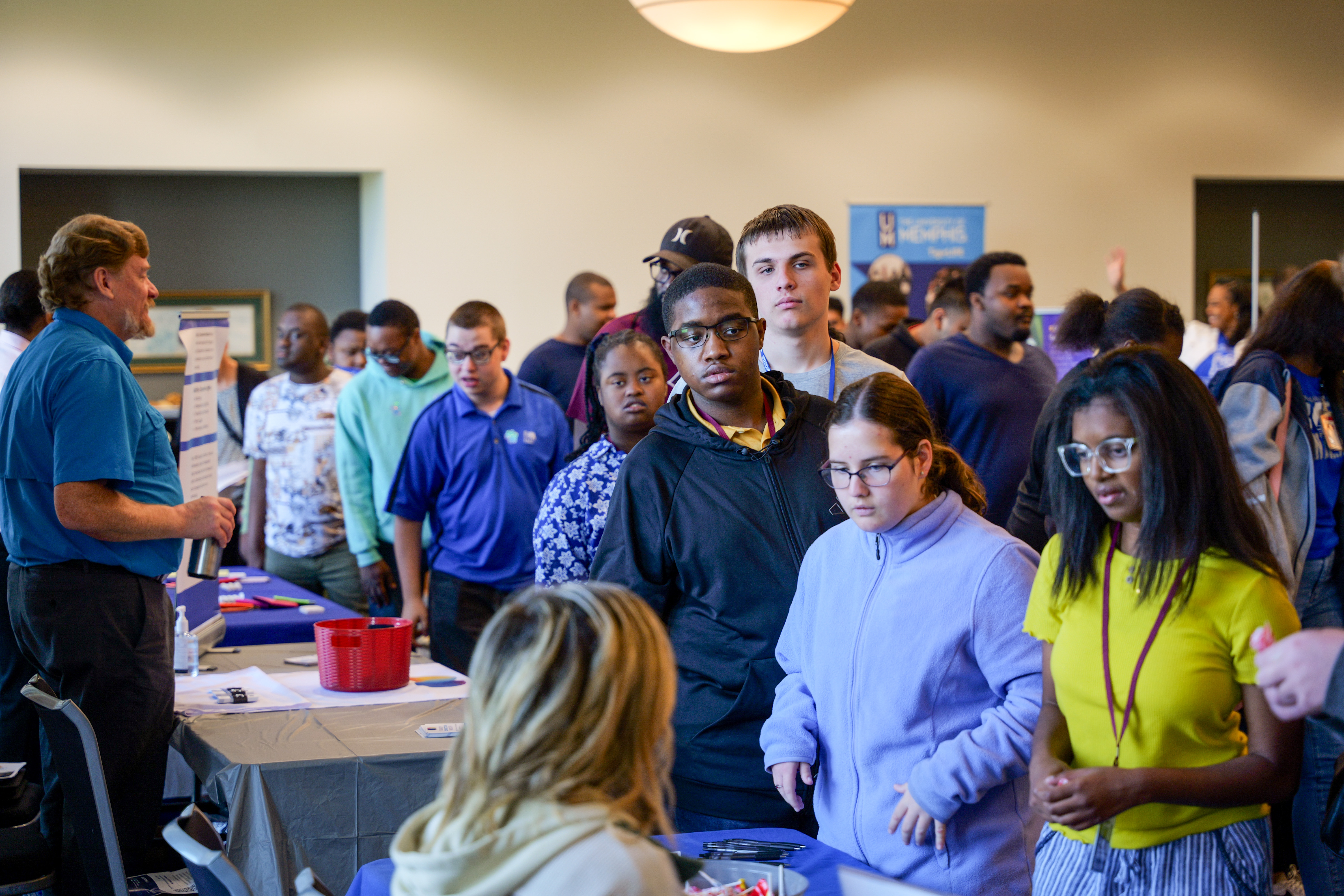 Students attend UMID resource fair