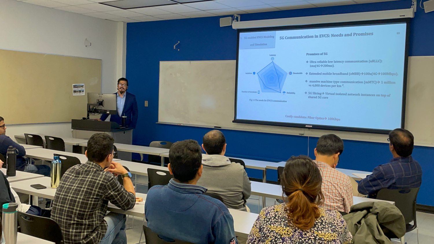 Manoj Basnet was defending his Ph.D. dissertation in November 2022.