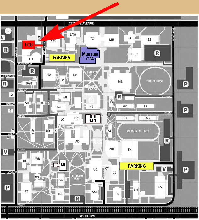 Fogelman Classroom Building Map