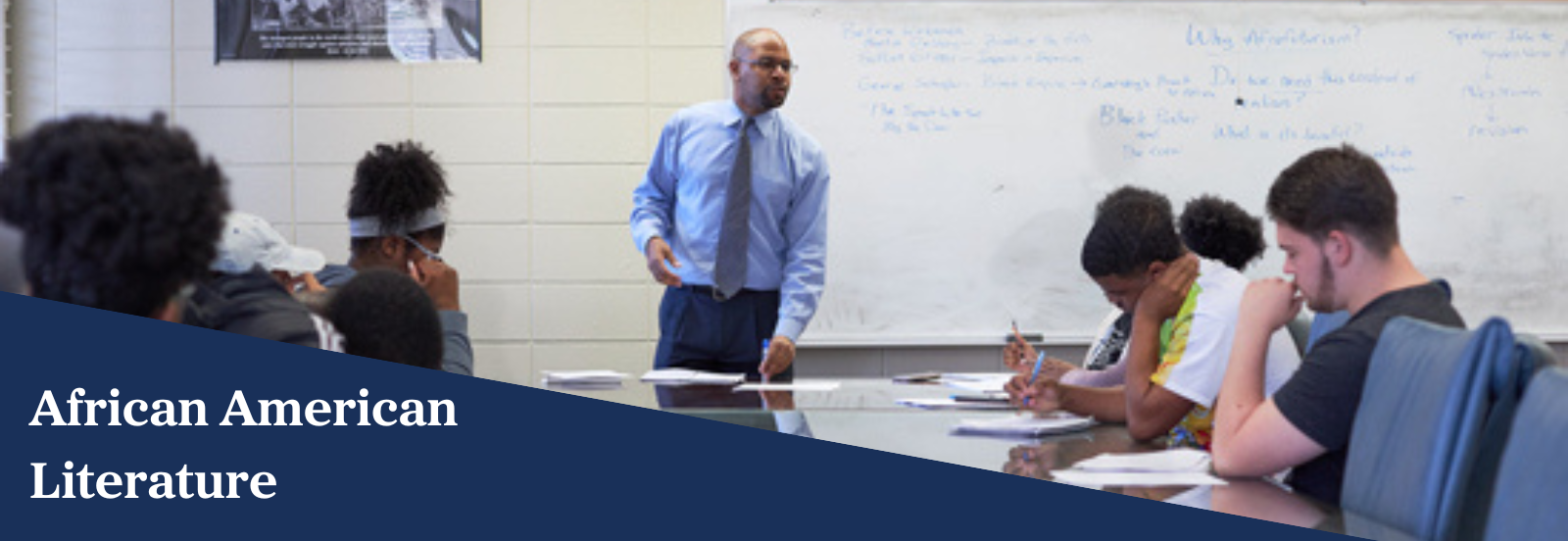 African American Literature Banner African American Literature Banner