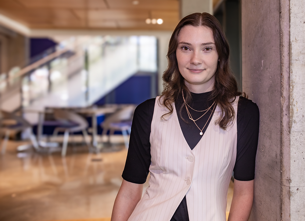 Snyder in ERIC building