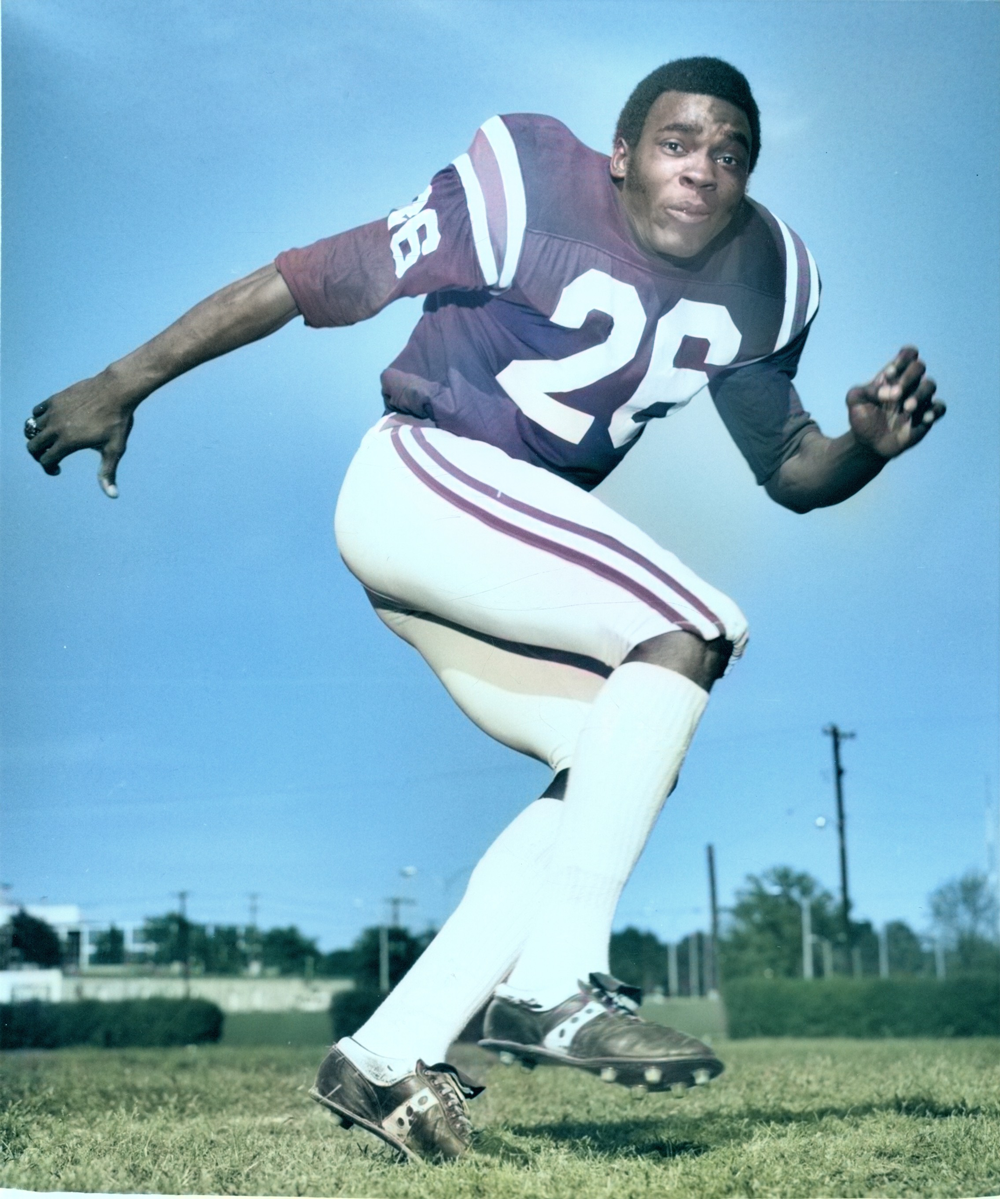 Glenn Rogers, Sr. in his football gear