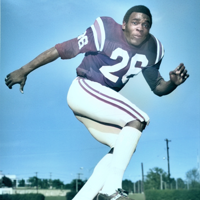 Glenn Rogers, Sr. in football gear