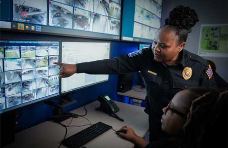 UofM police staff monitor campus using technology