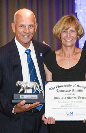 Mike and Marian Bruns honorary alumni