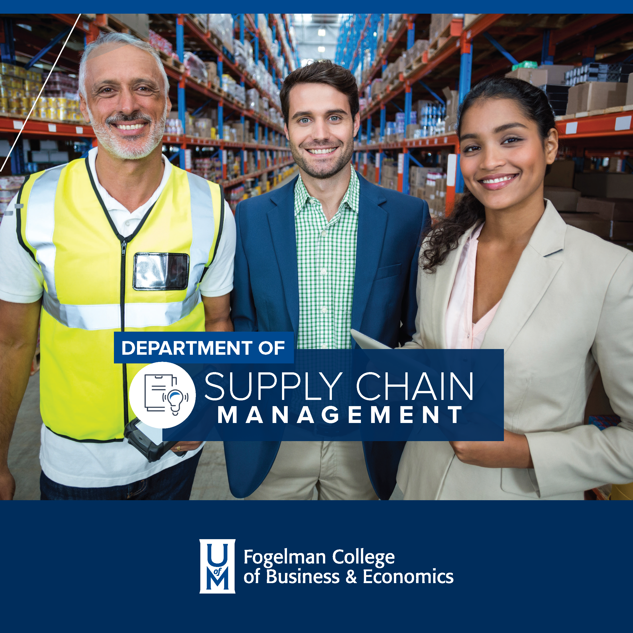 Supply Chain Management Brochure Cover