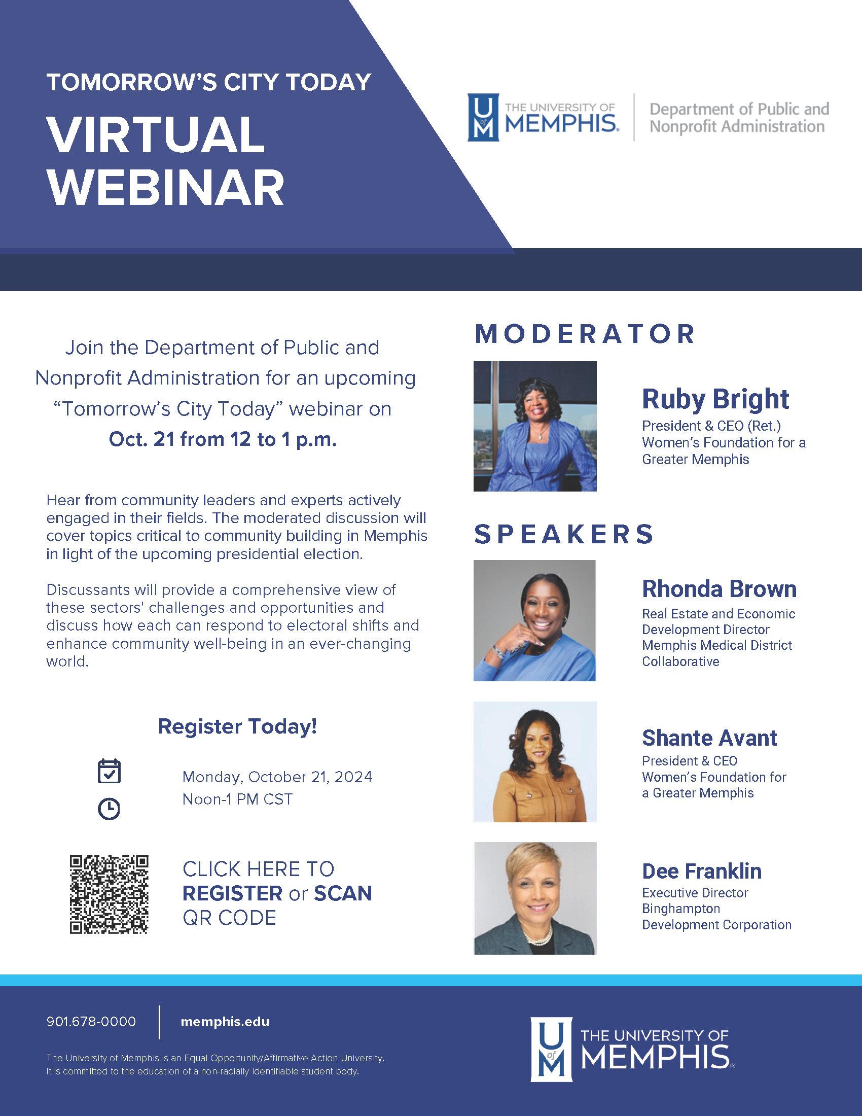 Tomorrow's City Today Webinar