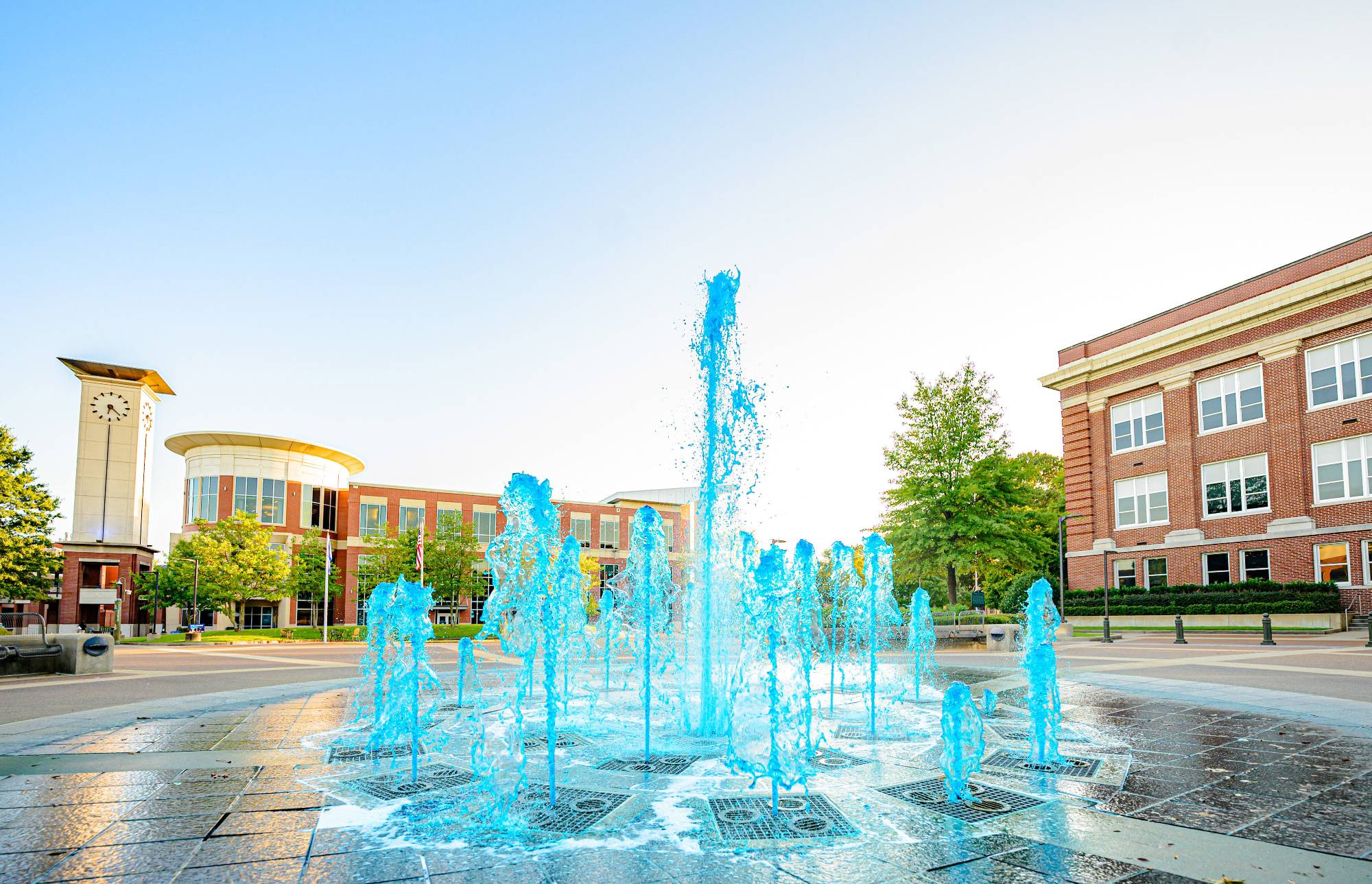 U of M campus water fountain