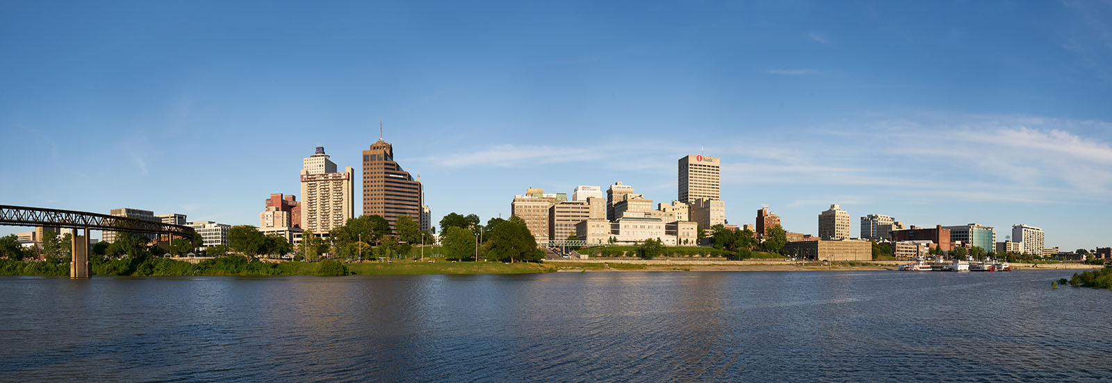 Downtown Memphis buildings landscape