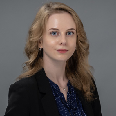 Headshot of Polina Durneva, Ph.D.