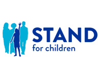 Logo stand for children