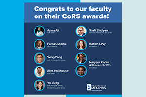 SPH Faculty Honored with CoRS Awards 2024