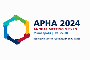 Banner of APHA 2024 Annual Meeting and Expo in Minneapolis