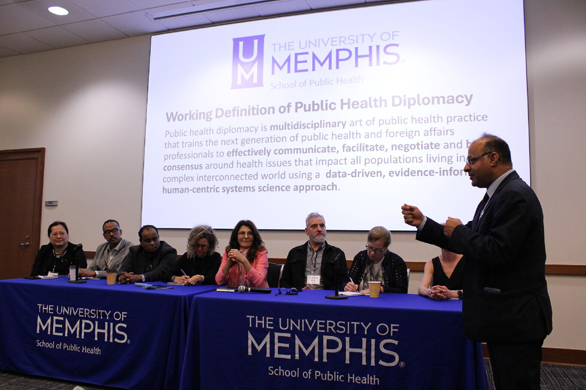 PHDL Panelists - Dean Joshi speaking