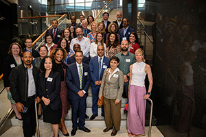 Group photo at Public Health Diplomacy Summit at UofM SPH 