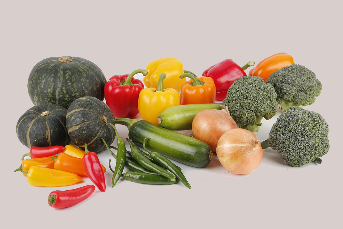 vegetables and fruits