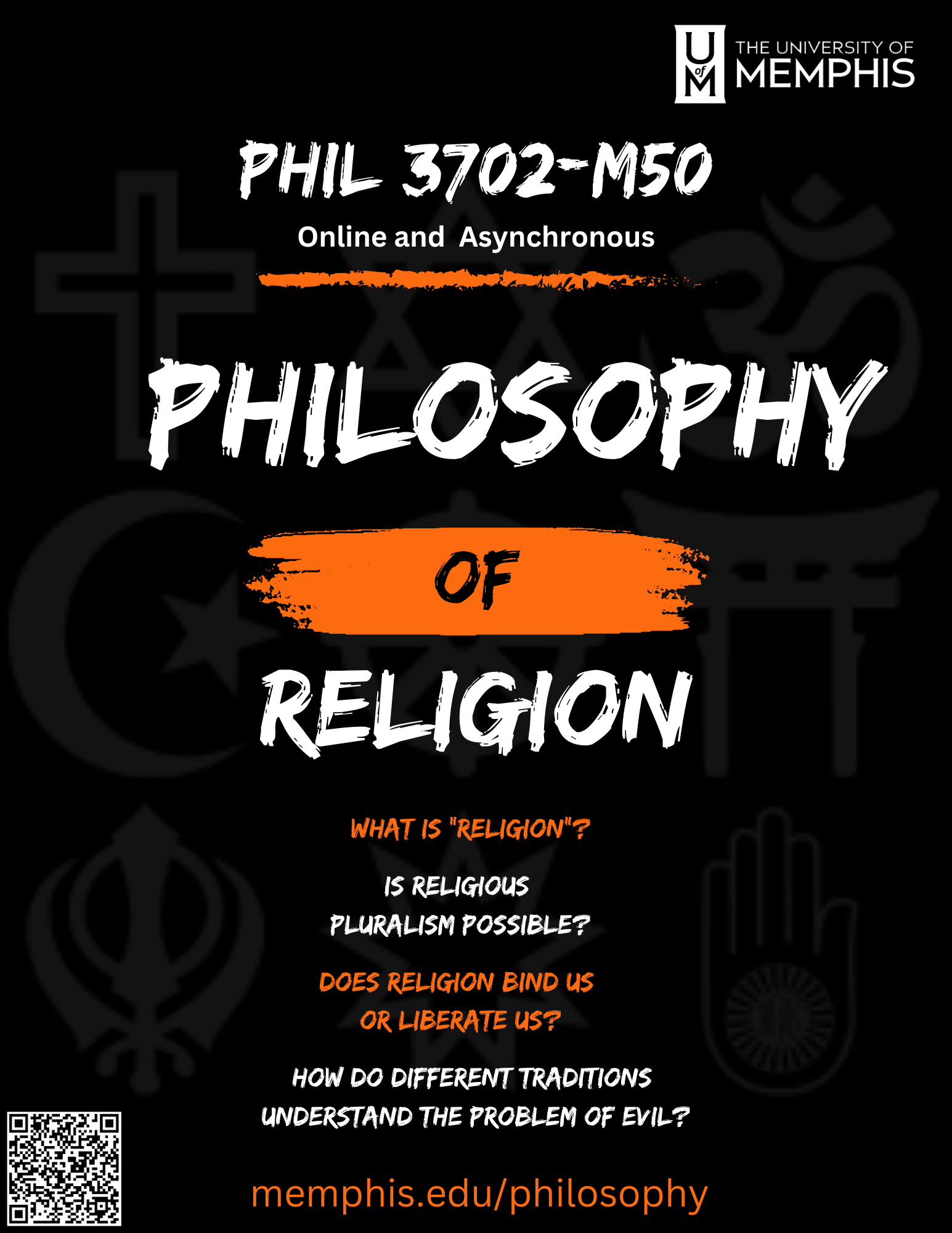 Philosophy of Religion poster