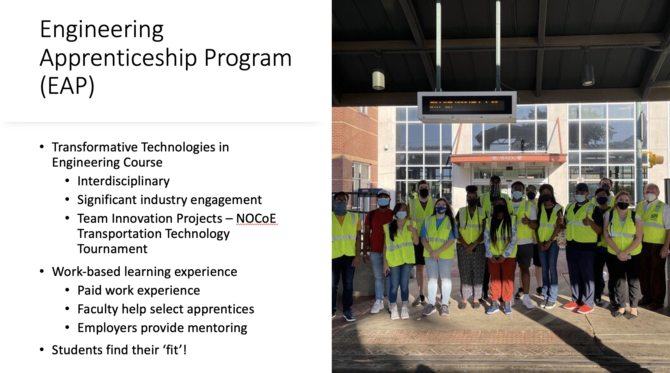 Engineering Apprenticeship Program Program description
