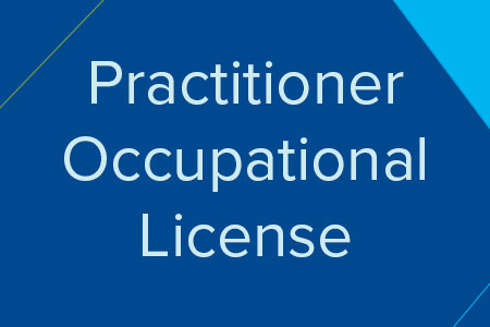 Practitioner Occupational License