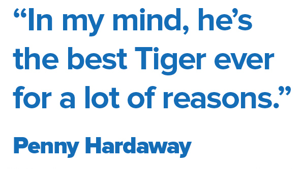 "In my mind, he's the best Tiger ever for a lot of reasons." - Penny Hardaway