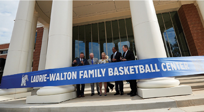 Laurie-Walton Family Basketball Center Ribbon Cutting