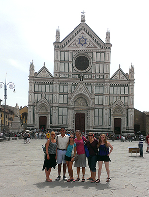 Italian Study Abroad Students 2014